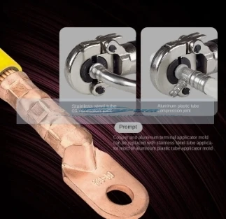 Nieuwe LS-300 Elektrische Hydraulische Tang Draadloze Krimptang Om Koperen Алюминиевый терминал Vast Te Klemmen