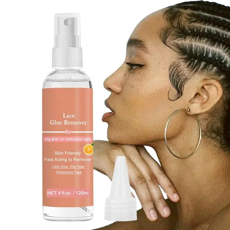 

Спрей для удаления клея, 4 унции, натуральная лента для удаления волос, эффективное средство для удаления клея с волос, Быстродействующее средство для удаления клея на тесьме