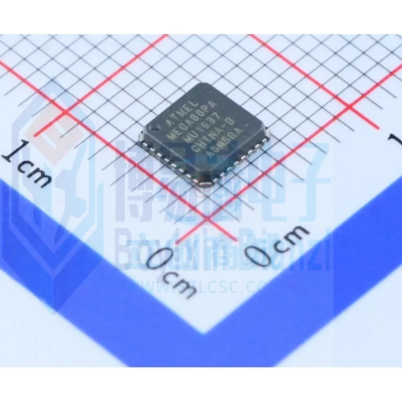 

1 PCS/LOTE Original genuine ATMEGA88PA-MU package QFN-32 SMD 8-bit microcontroller chip-MCU