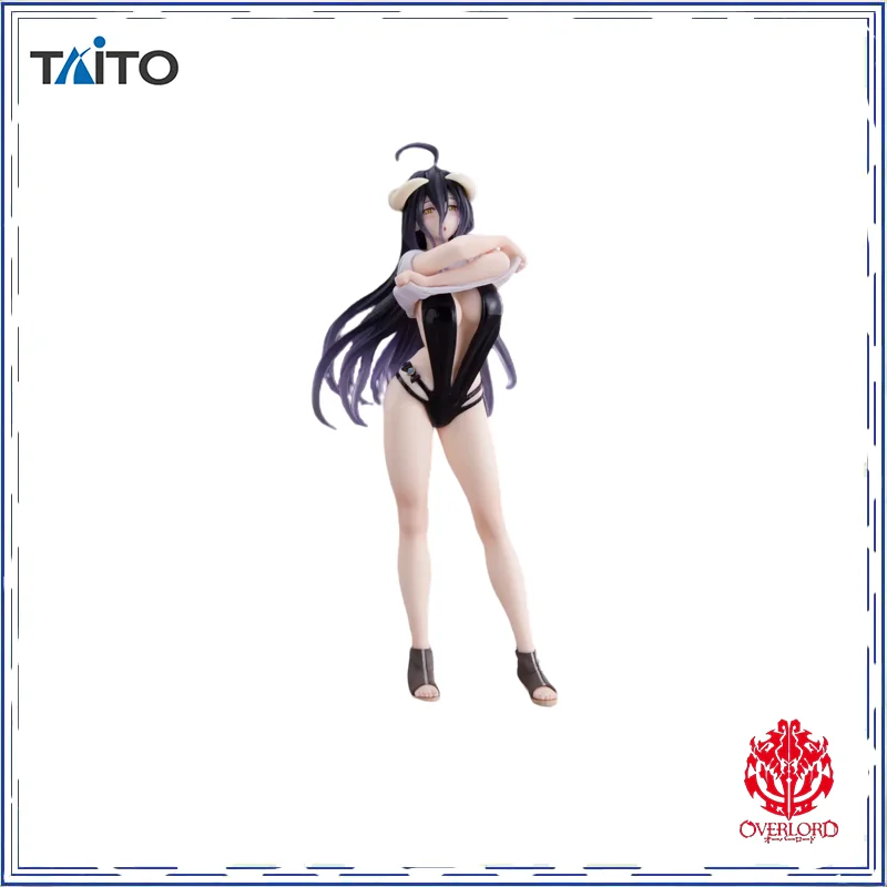 

TAITO Coreful OVERLORD action figure albedo T-shirt swimsuit Anime figure Brand new genuine Amusement in shelf