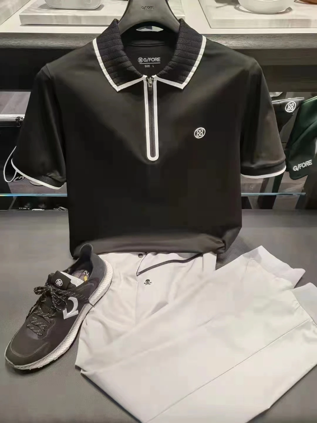 

Golf Clothing Men's Lapel Short Sleeve Breathable