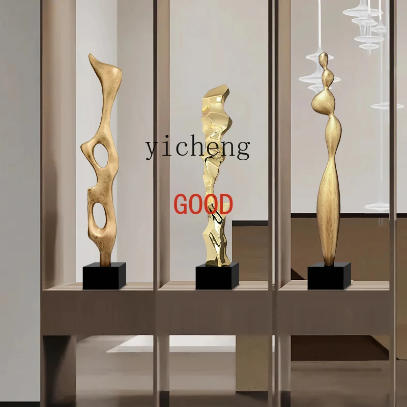 Современный минималистский персонаж художественная скульптура прихожая отель