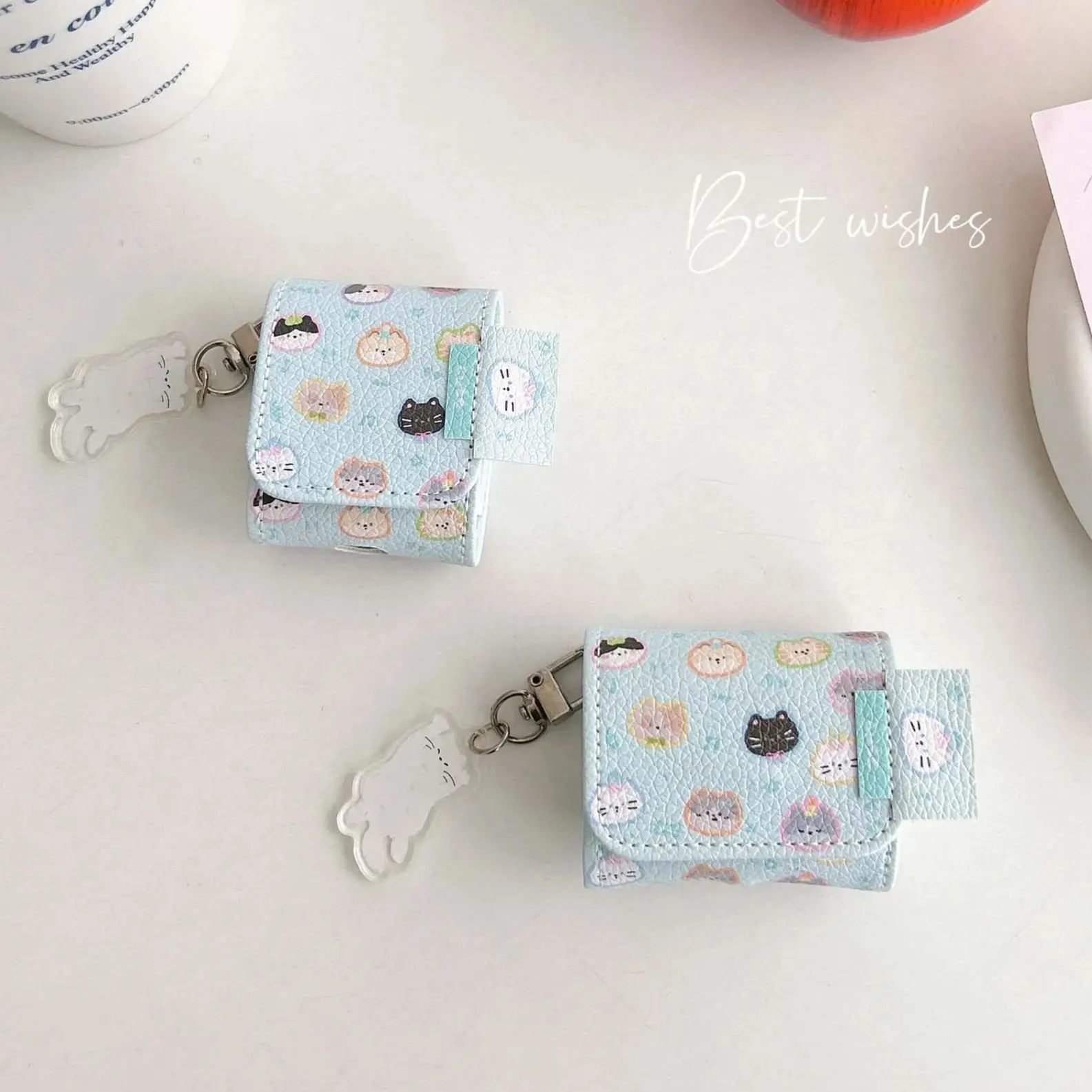 Чехол кожаный для apple airpods pro2nd pro 3 1 2