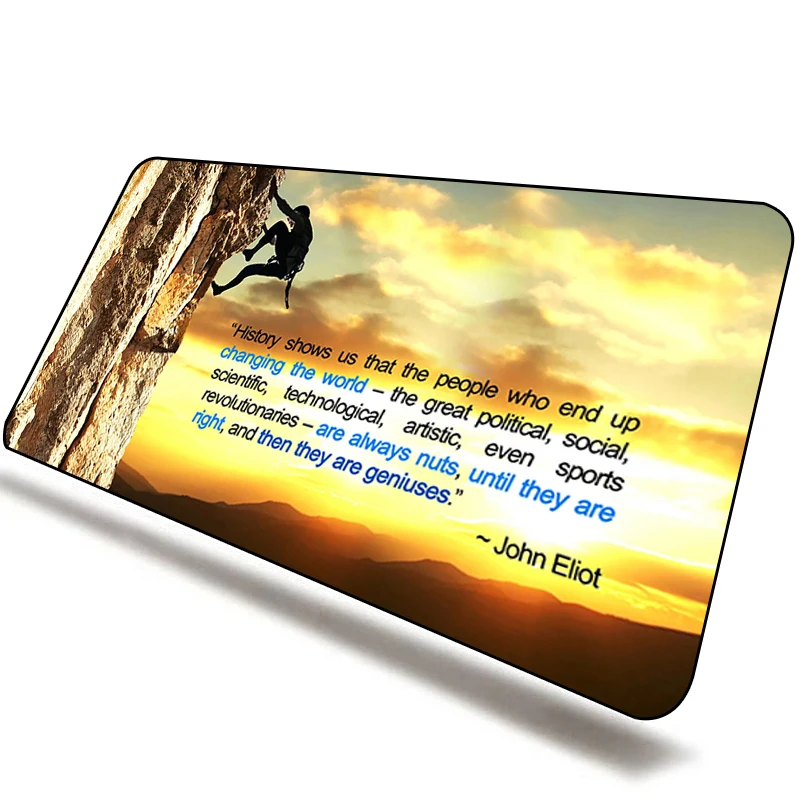 

Famous Words Gamer Cabinet Desk Accessories Pc Gaming Mouse Pad Rug Computer Table Carpet Deskmat Mousepad Mats Keyboard Mat