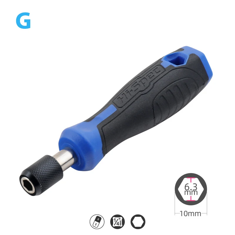 

Держатель для отвертки с храповым механизмом, 1/4 (6,35 мм)