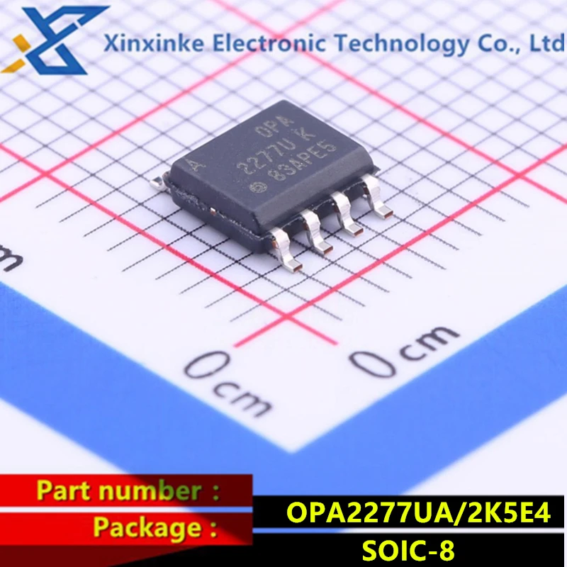 

OPA2277UA/2K5E4 OPA2277U SOIC-8 Precision Amplifiers High Precision Oper Amplifier Low Offset Amplifier Brand New Original