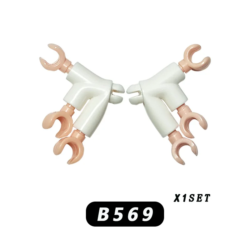 MOC анимационные персонажи фильма кукла с несколькими руками строительные блоки