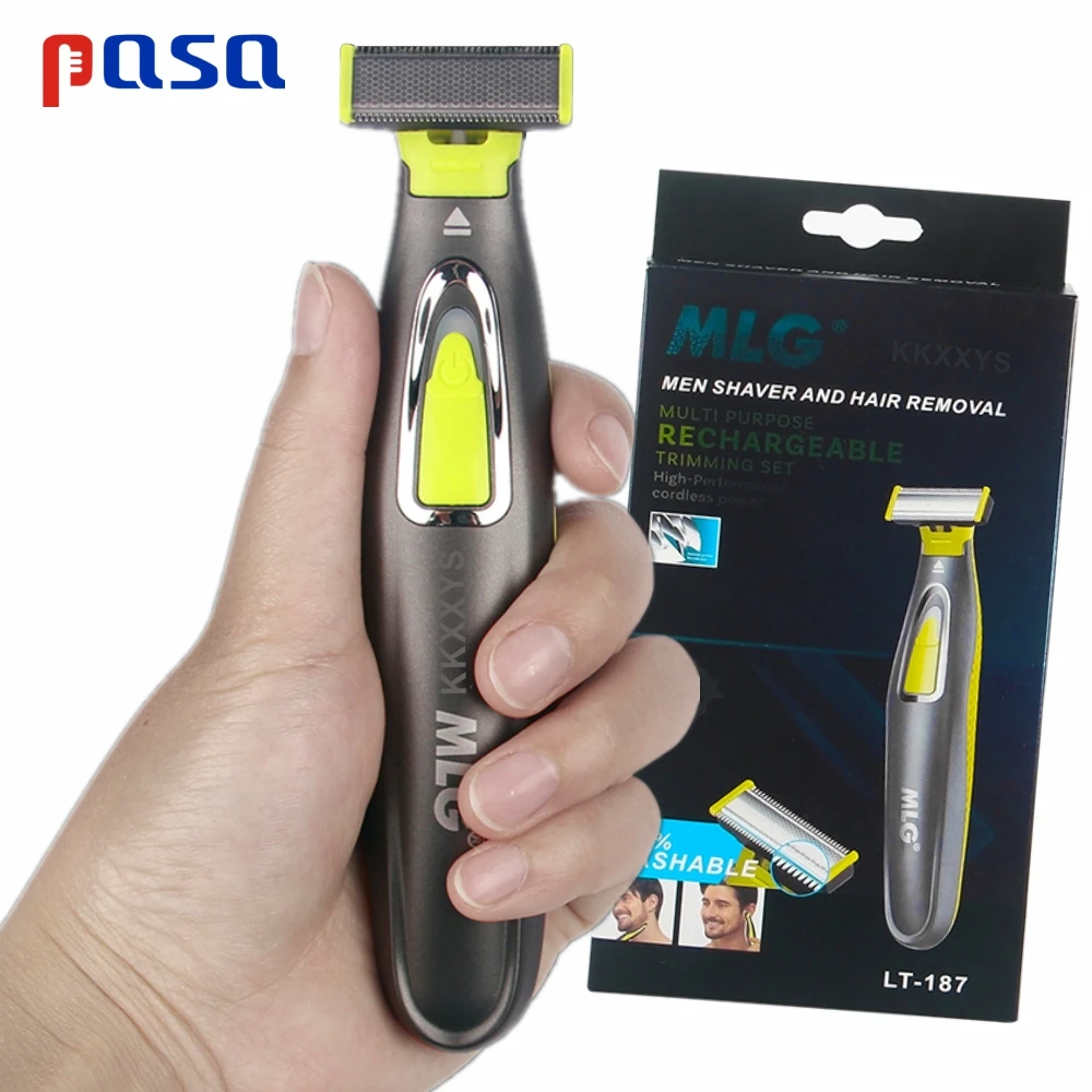 Flex Razor Head 3 In 1 Shaving Body Face Washable Hair Eyebrow Styling Trimmer Rechargeable Face Care