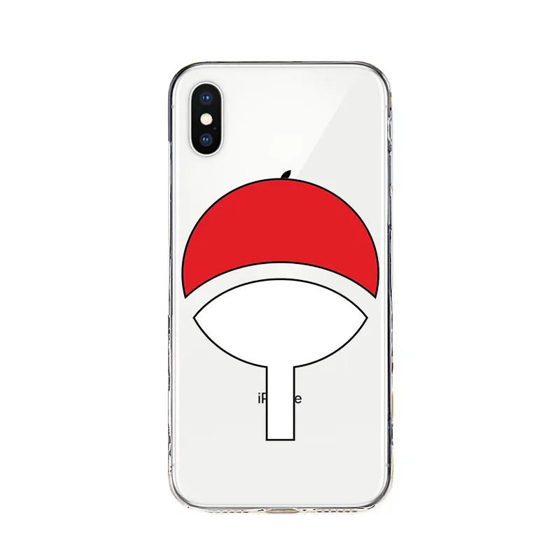 Прозрачный силиконовый чехол Hokage с логотипом Наруто для Apple IPhone 13 12 Mini 11 Pro XS MAX XR X 8
