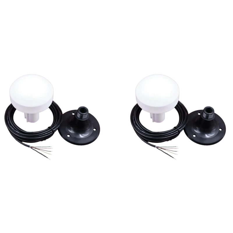 

2X 12V Nautical Receiver RS-232 Protocol Marine Boat Ship GPS Receiver Antenna Module NMEA 0183 4800Bps