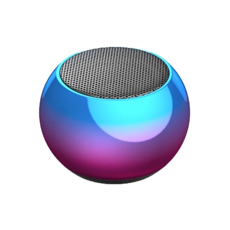 

2023 New Wireless Bluetooth Speaker Portable Small Steel Gun Metal Heavy Subwoofer Outdoor Mini Bluetooth Small Speaker hot sale