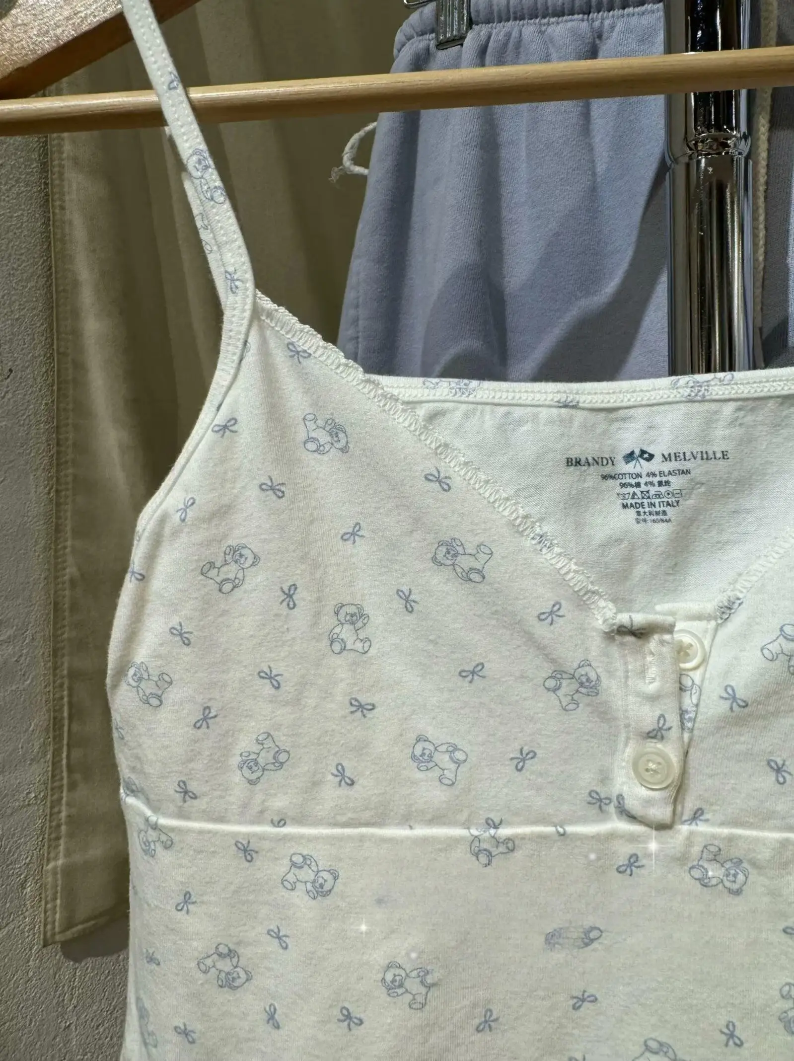 Подтяжки с медвежьим принтом для женщин осень 2024 повседневный трендовый жилет