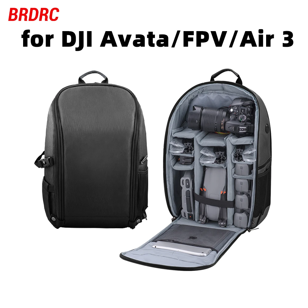 Сумка для хранения для DJI Air 3/FPV Combo/Avata Drone Backpack ручка дистанционного управления Водонепроницаемый Чехол для очков 2/V2 аксессуары