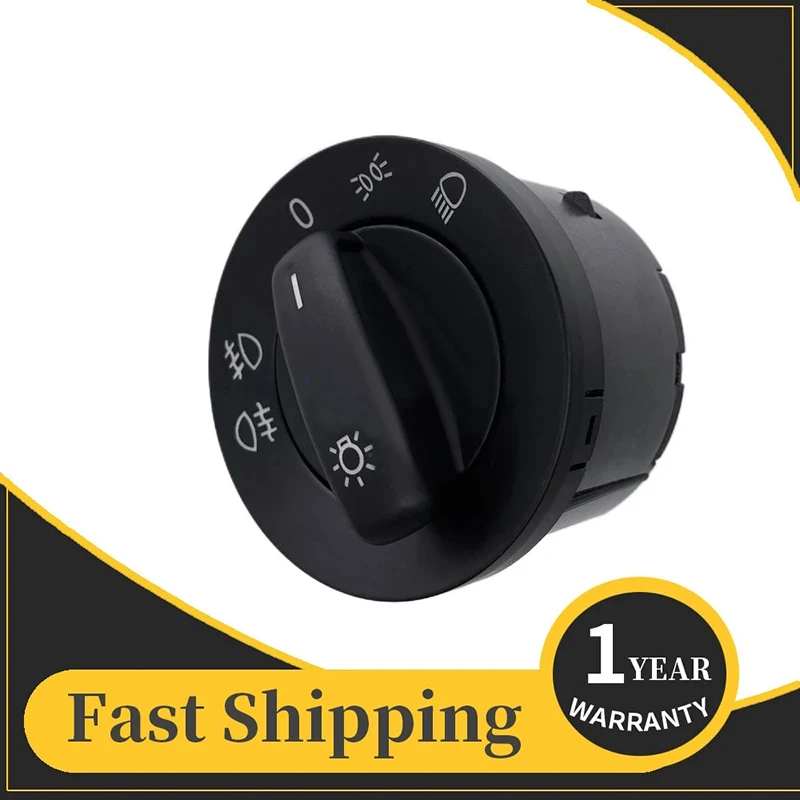

For VW Volkswagen Jetta Golf Gti Passat Rabbit Tiguan 2006-2011 Headlight Fog Lamp Control Head Light Switch Button