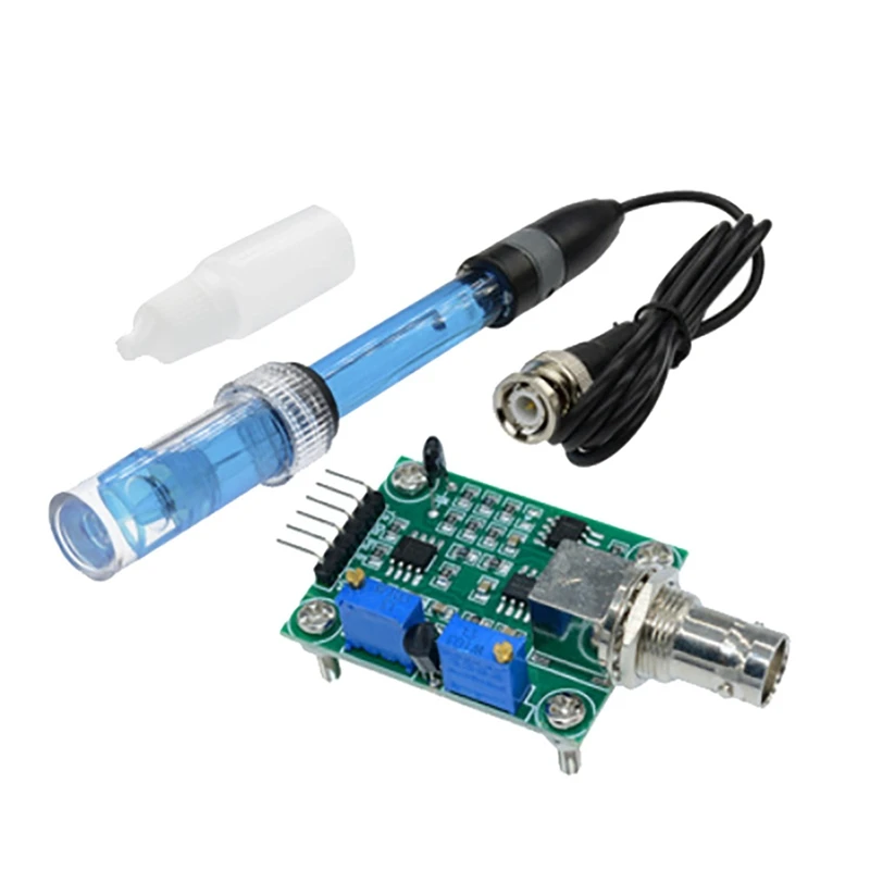 

Liquid Ph Value Detection Sensor Electrode Monitoring Probe Bnc Control Board For Arduino Bnc Electrode Controller