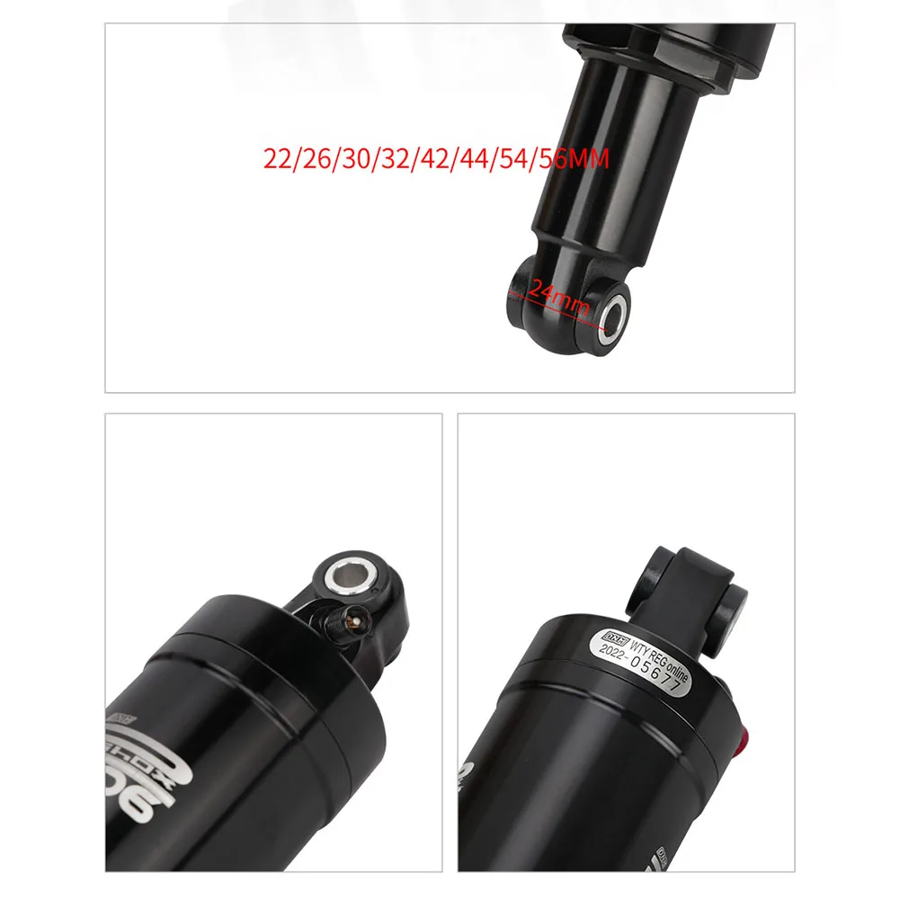 

Mountain Bike Rear Shock Absorber Upgrade Your Bike's Suspension System with AO 6 Air Pressure Rear Shock Absorber
