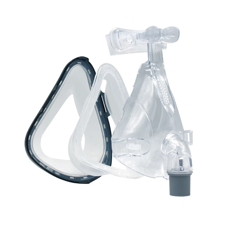 Фото Маска для всего лица BMC CPAP F1B для автоматических CPAP, APAP и BiPAP аппаратов, против храпа, апноэ, для улучшения сна при OSAHS, OSAS, CPAP-маска №3