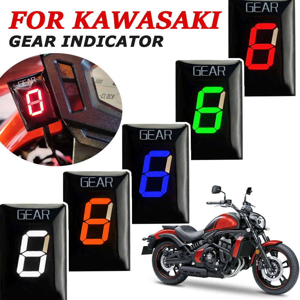 For Kawasaki Vulcan S 650 S650 VN650 VN 900 VN900 ER6N ER6F ER-6F ER-6N Motorcycle Accessories Gear Indicator Display Meter