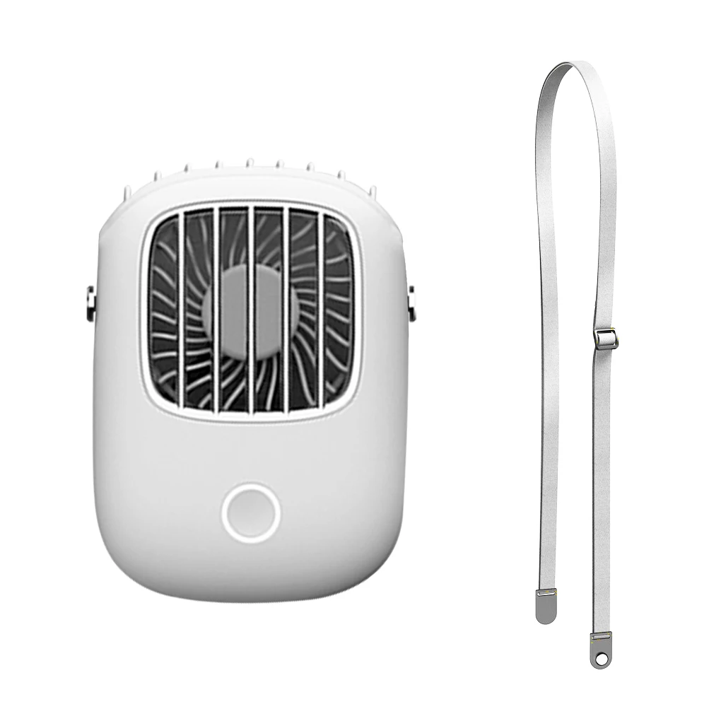 Neck Fan Portable Mini Usb Fan 5V Air Cooler Rechargeable Ventilador Small Travel Handheld Electric Fan Silent Cooling for Home