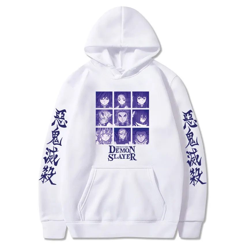 

Anime Demon Slayer Hoodies Agatsuma Zenitsu Kyojuro Rengoku Printed Men's Sweatshirt Harajuku Streetwear Casual Unisex Pullover