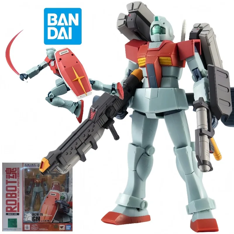 Фото Bandai ROBOT SPIRITS SIDE MS RGM‑79 GM версия A.N.I.M.E. Фигурка из серии 