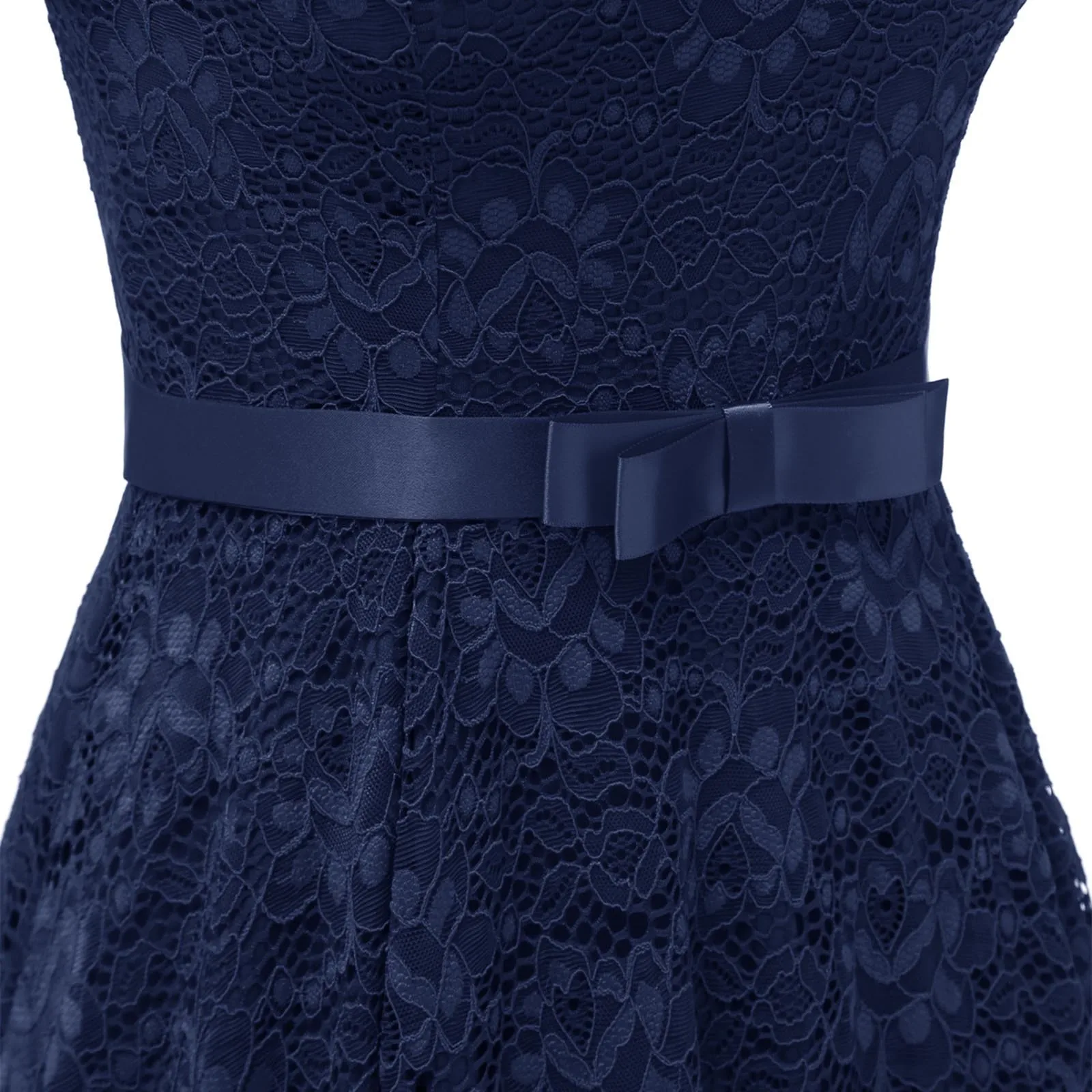 Fashion Women's Midi Lace Dress Silk Dresses for Wedding Guest Women