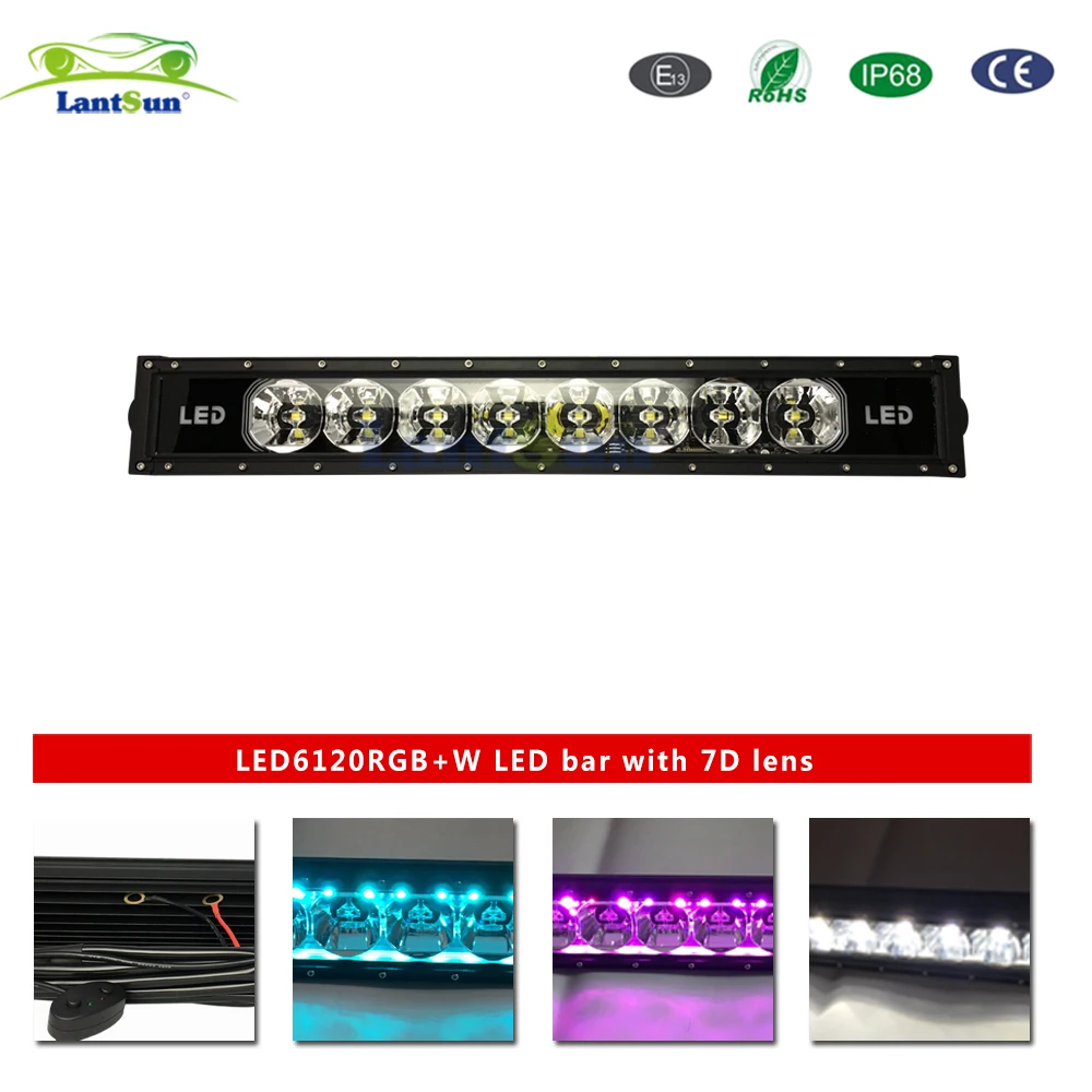 

SXMA 21.5'' LED Light Bar RGB Halo Ring DRL Cr ee LED Lamps Front Bumper Light Bluetooth Control for OffRoad Jeep Wrangler JK JL