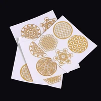45 sheets glitter animals metal sticker 3d gold sliver uv epoxy resin filler diy silicone mold craft jewelry making