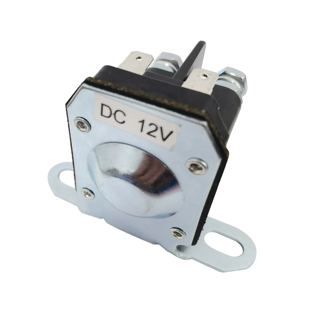 Starter Relay 4-pin Magnetic Switch Ride-On Mower 12V 4 Connections Lawn Tractor Lawn Mower 1873611 Garden Tool Supplies