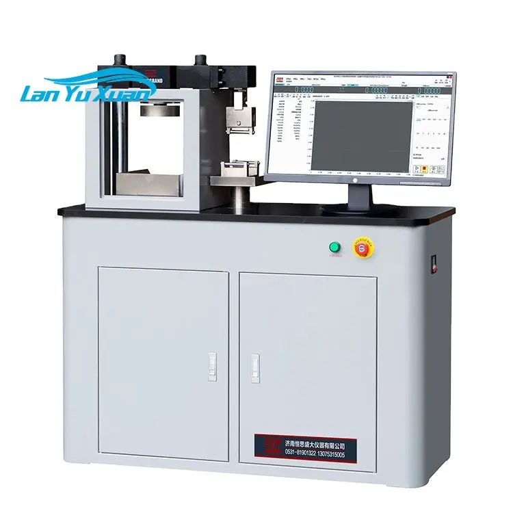 

Lab equipment YAW-300KN oil well cement stone press compression testing machine