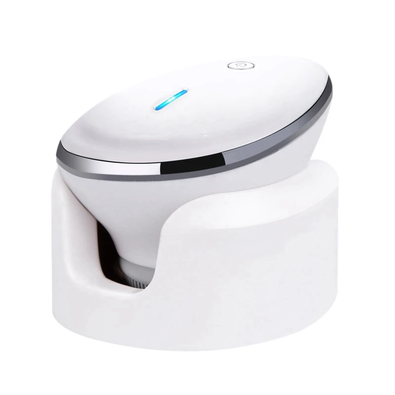 

Подогреваемый Массажер щетки для ухода за кожей лица USB электрическая Очищающая щетка силиконовый материал для отшелушивания кожи