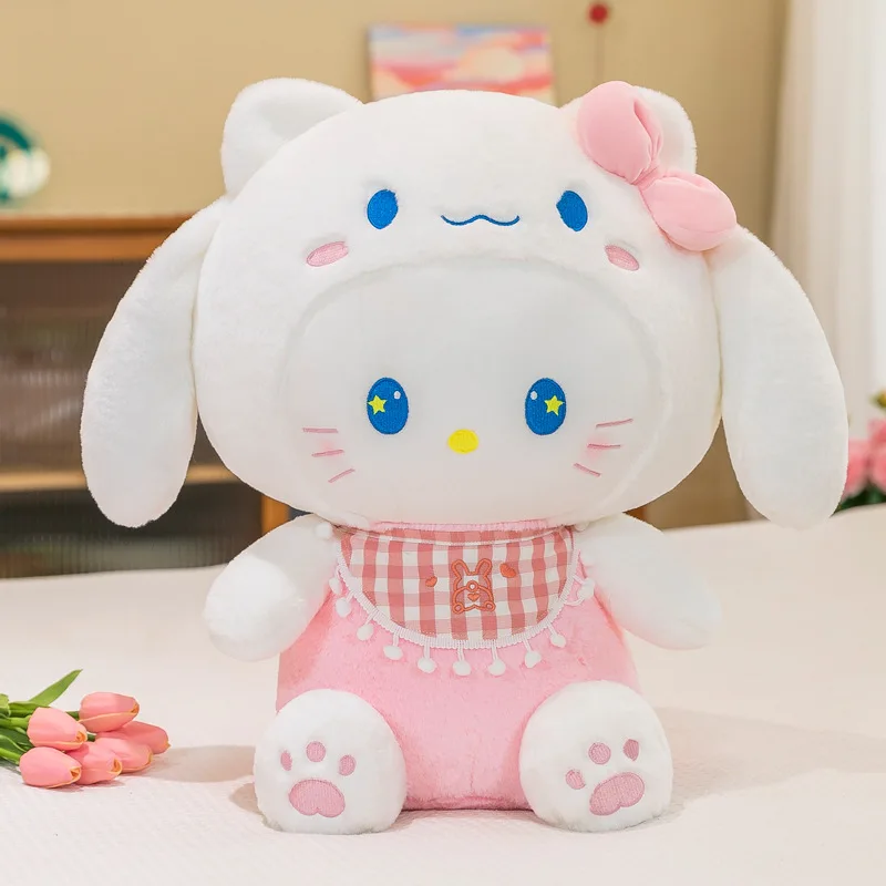 

35cm Kawaii Sanrio Hello Kitty Plush Toy Anime Cartoon Animal Dolls Soft Plushie Cute Pillow Stuffed Gift for Children Birthday