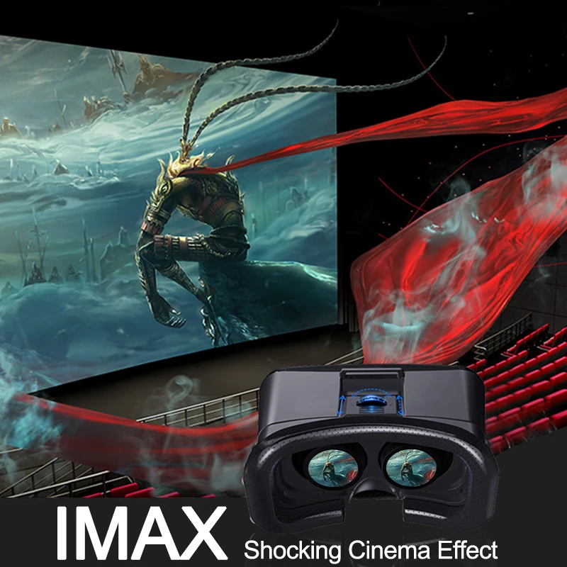 3d-гарнитура виртуальной реальности умные очки шлем для смартфонов бинокль