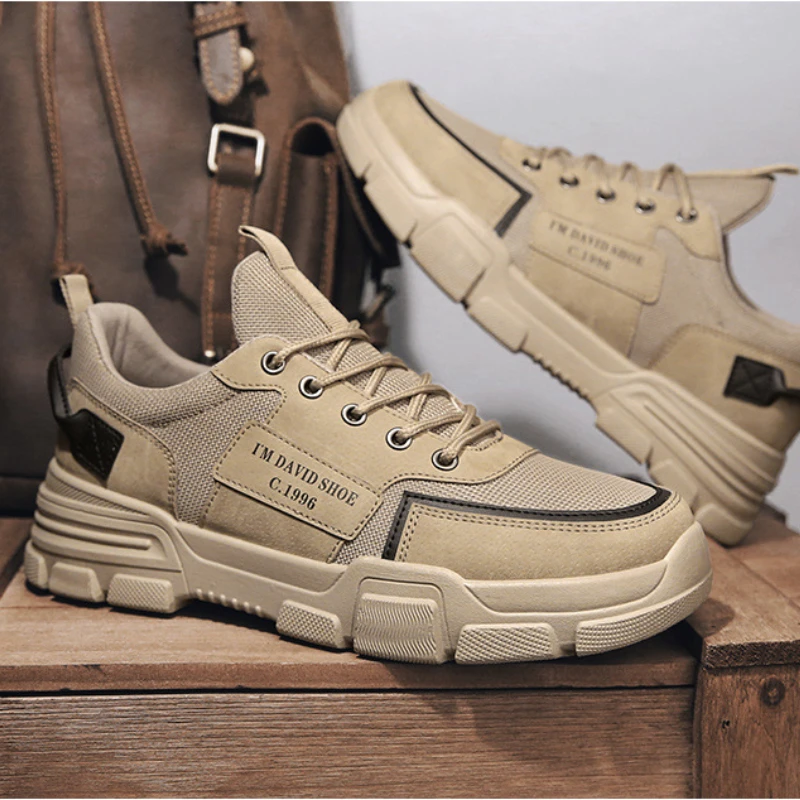 Platform Working Ankle Boots Zapatillas De Hombre