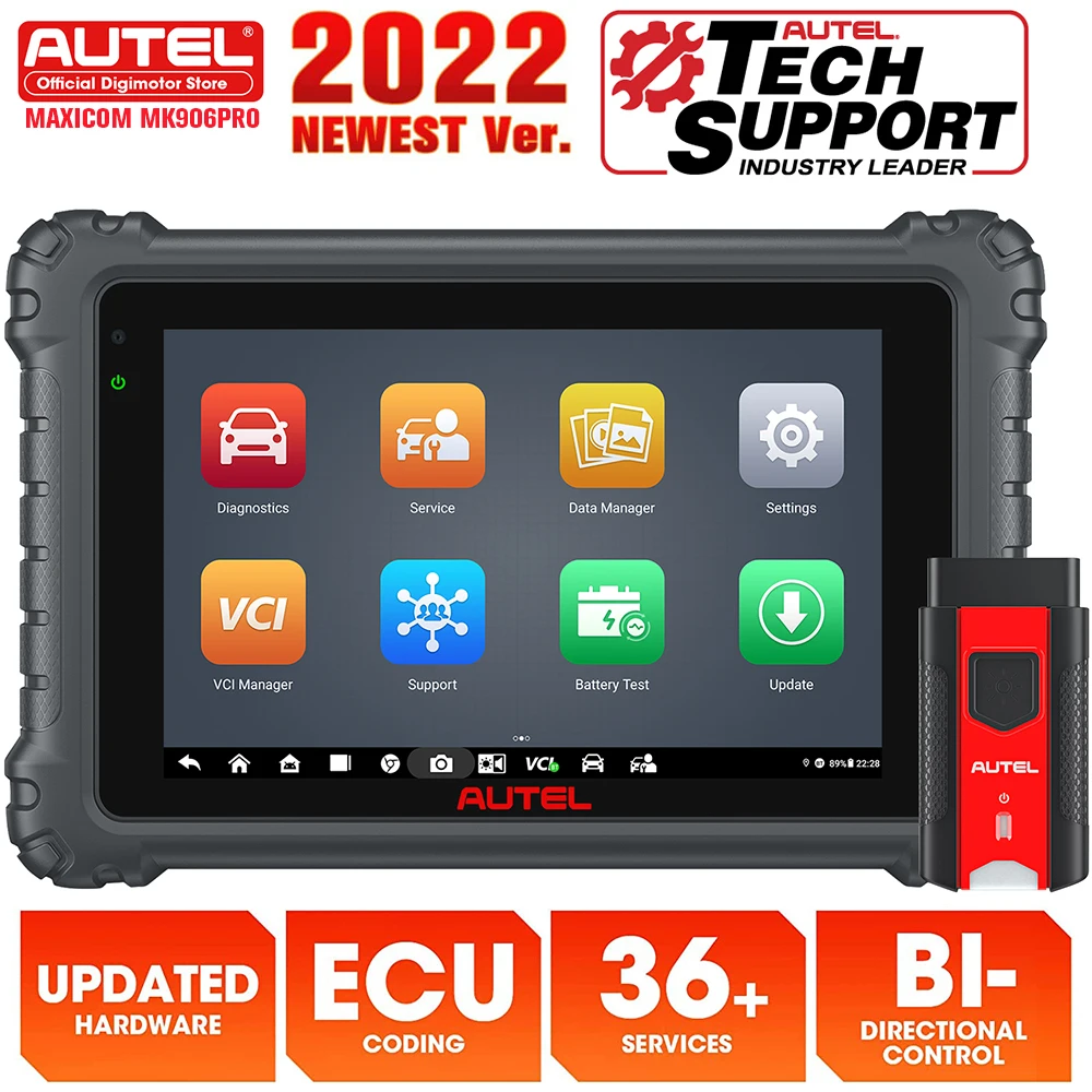Autel MaxiCOM MK906PRO MK906 Pro диагностический инструмент OBD2 автомобильный сканер