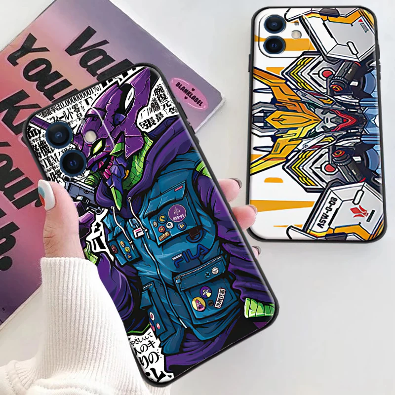 

Gundam Anime Japan Phone Cases For iPhone 7 8 SE2020 7 8 Plus 6 6s 6 6s Plus X XR XS MAX Soft TPU Funda Carcasa Back Cover