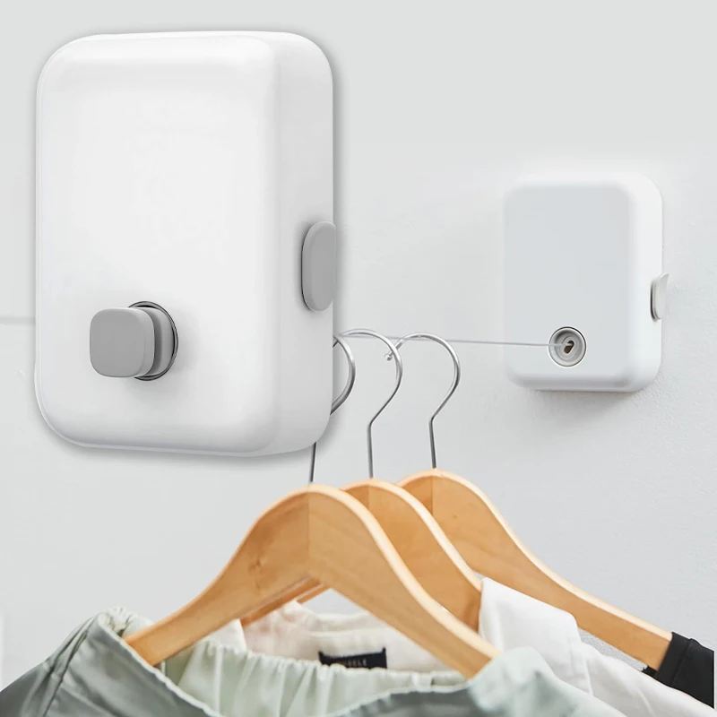 Выдвижная Веревка для белья дома и улицы сверхпрочная веревка сушки одежды