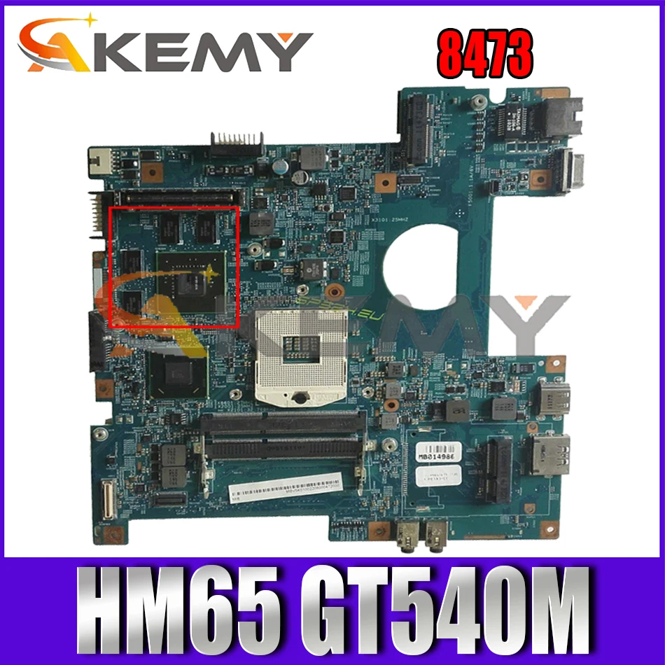 

AKEMY MBV5K01002 MB.V5K01.002 For Acer TravelMate 8473 Laptop motherboard 48.4NP01.01M HM65 DDR3 GT540M