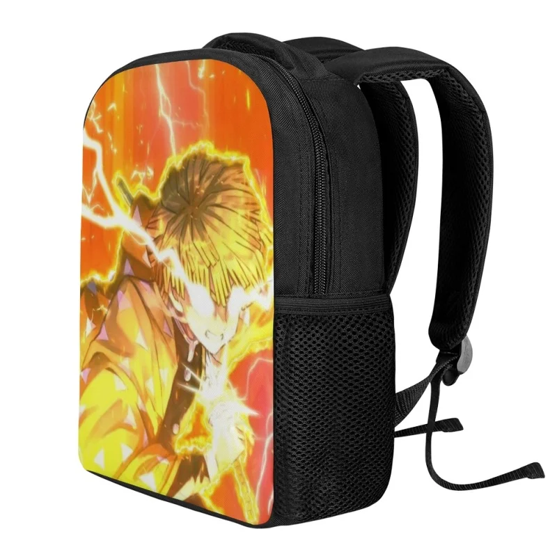 Twoheartsgirl Anime Demon Slayer Kids School Bag Pencilcase Primary Students Backpack 2Pcs/Set Kindergarten Bookbag Pencil Box