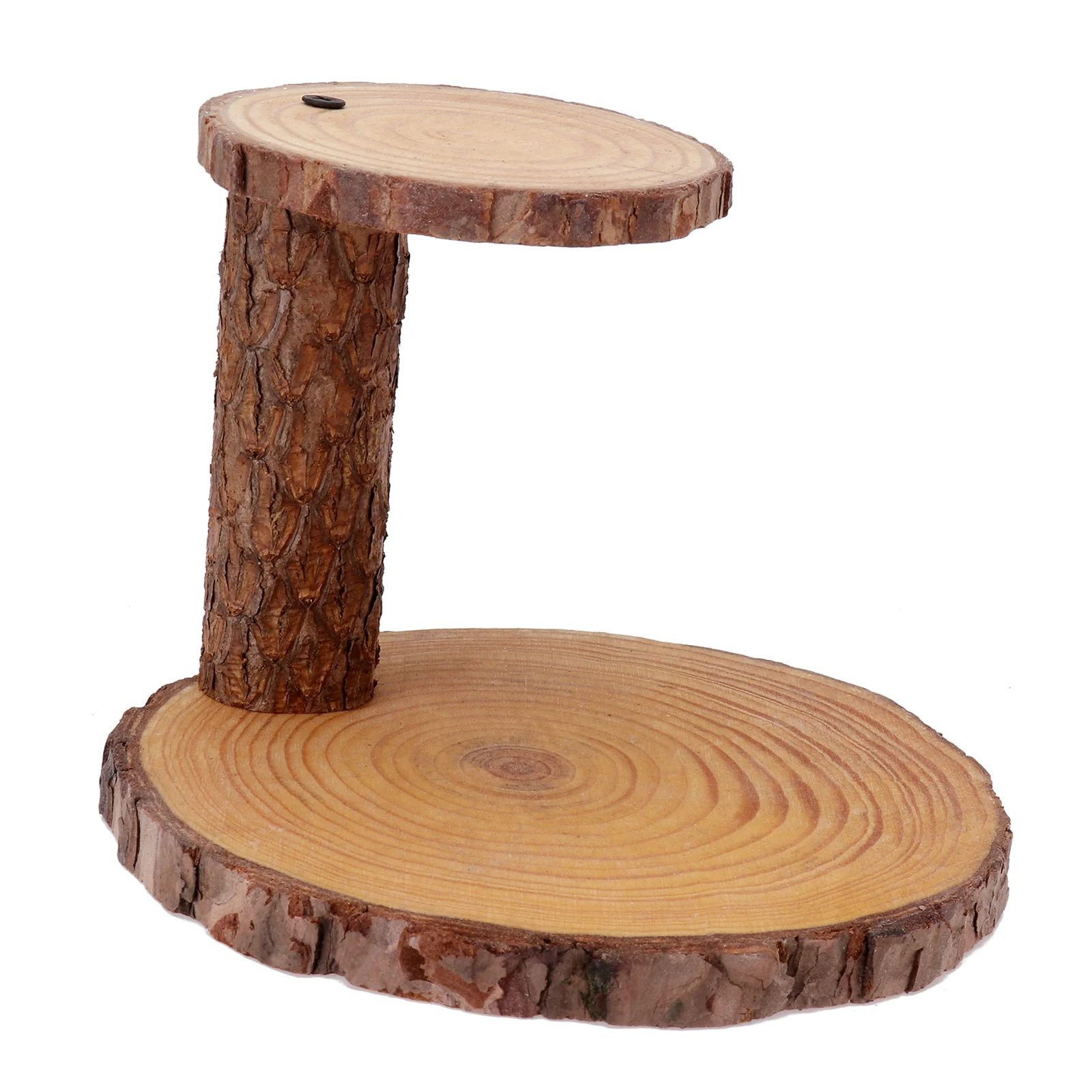

Cake Setting Flowerpot Storage Rack Succulent Holder Wood Pedestal Stand Pylon Balcony Floor Shelf Baby Food Tray