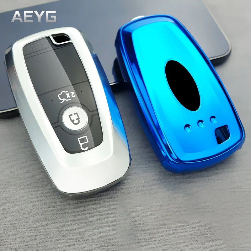 

Soft TPU Car Smart Key Case Cover Shell For Ford Fusion Mustang Explorer F150 F250 F350 Ranger Mondeo Protect Shell Accessories