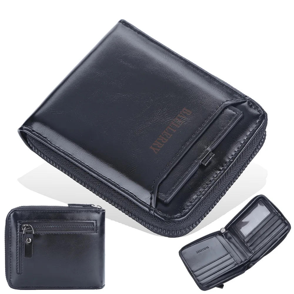

New Wallet Men Pu Casual Change Wallet Men Wallet Short Multi-card Coin Purse Fashion Casual Wallet Male Youth Thin Soft Wallet