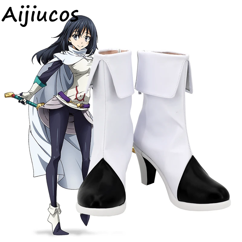

Anime That Time I Got Reincarnated As A Slime Shizu Cosplay Shoes Artificial Leather Boots Custom Made For Unisex