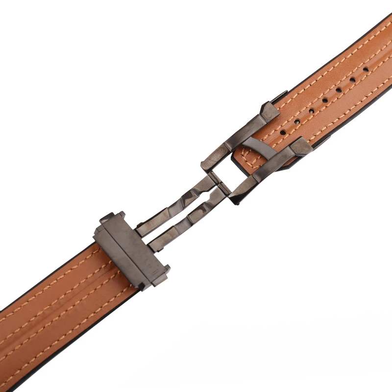 Watch Accessories for Hublot Hublot  Big Bang Series Unisex Outdoor sports leather strap Folding buckle 25*19*22