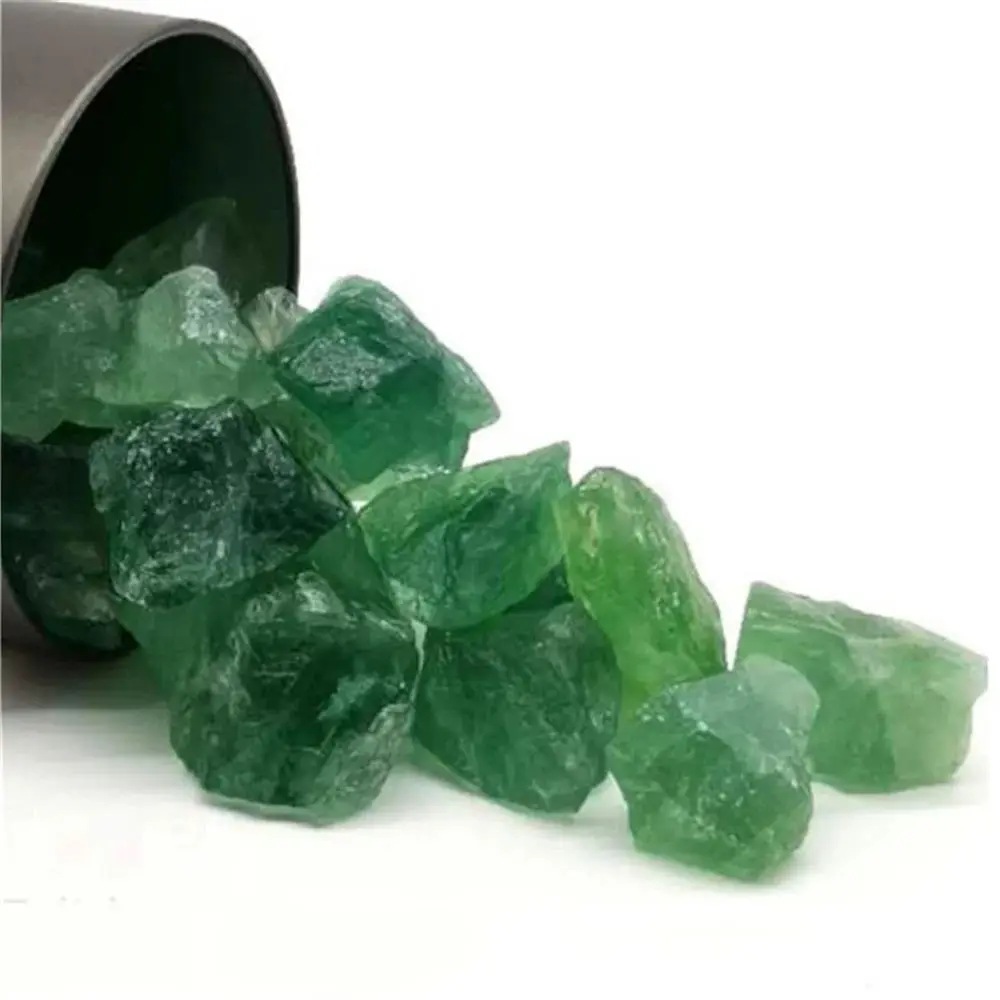 

Необработанный зеленый флюорит для аквариума