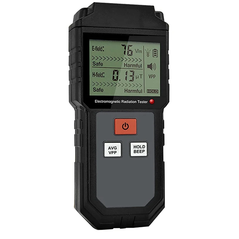 

1 Piece Geiger Counter Emf Meters Handheld Emf Meters Portable Nuclear Radiation Tester Meter