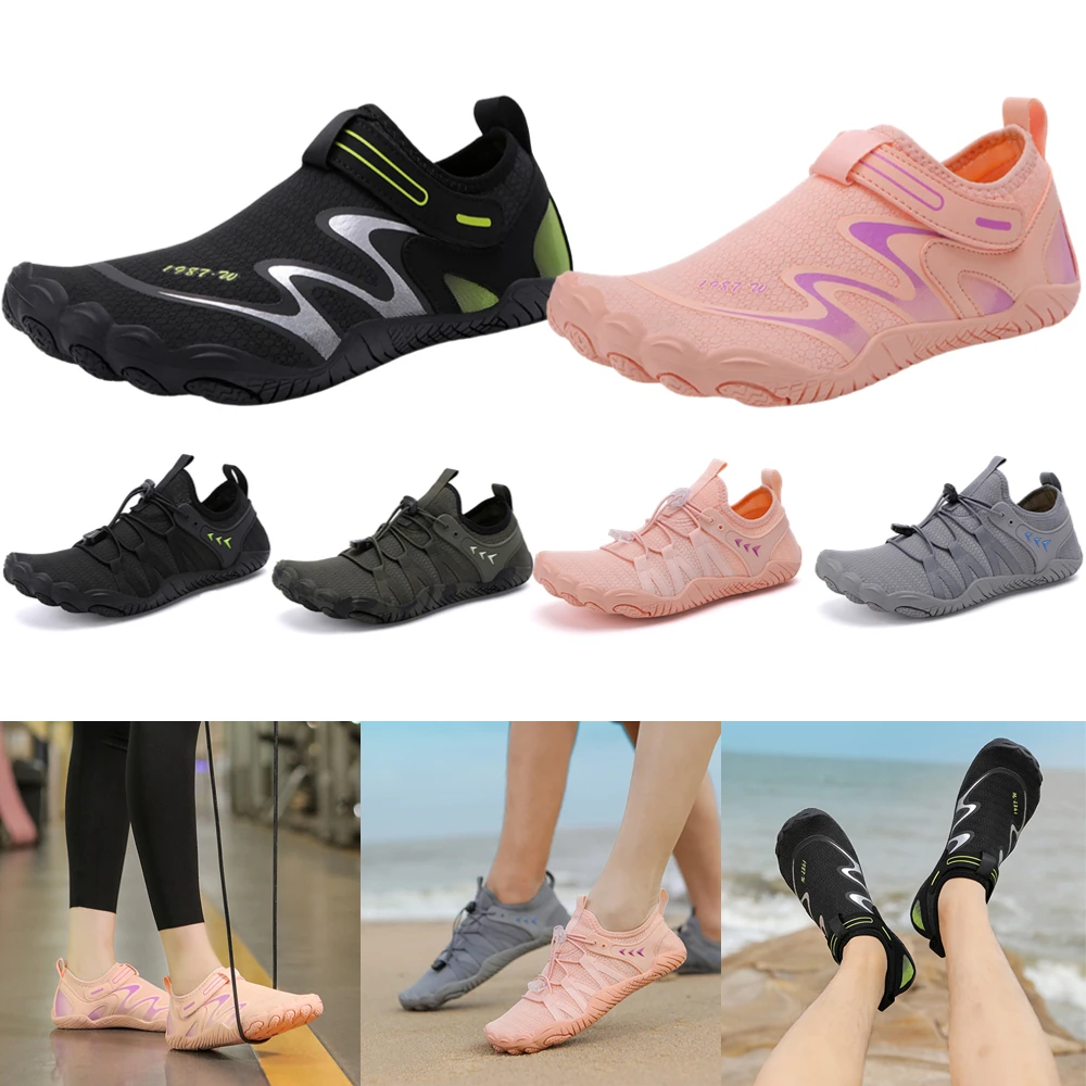 

Летняя Водная обувь для мужчин и женщин, пляжные босоножки для пляжа, плавательные босоножки, быстросохнущие спортивные акватуфли