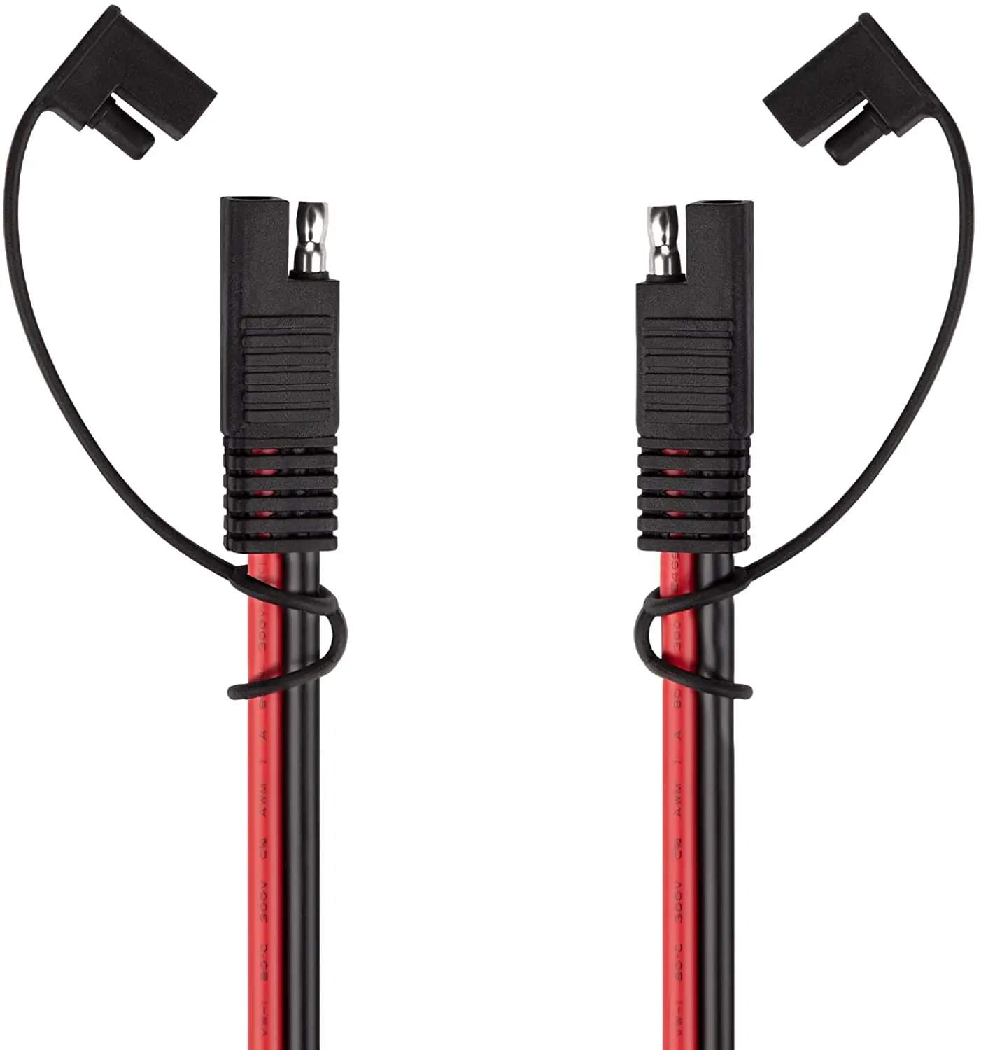 10AWG SAE to SAE Quick Disconnect Wire Harness Extension Cable for Solar Panel Battery Tender Motorcycle Cars Tractor 10 Gauge