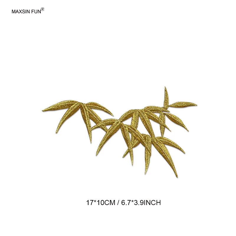 Большие и маленькие вышитые нашивки с помощью декоративной подкладки из