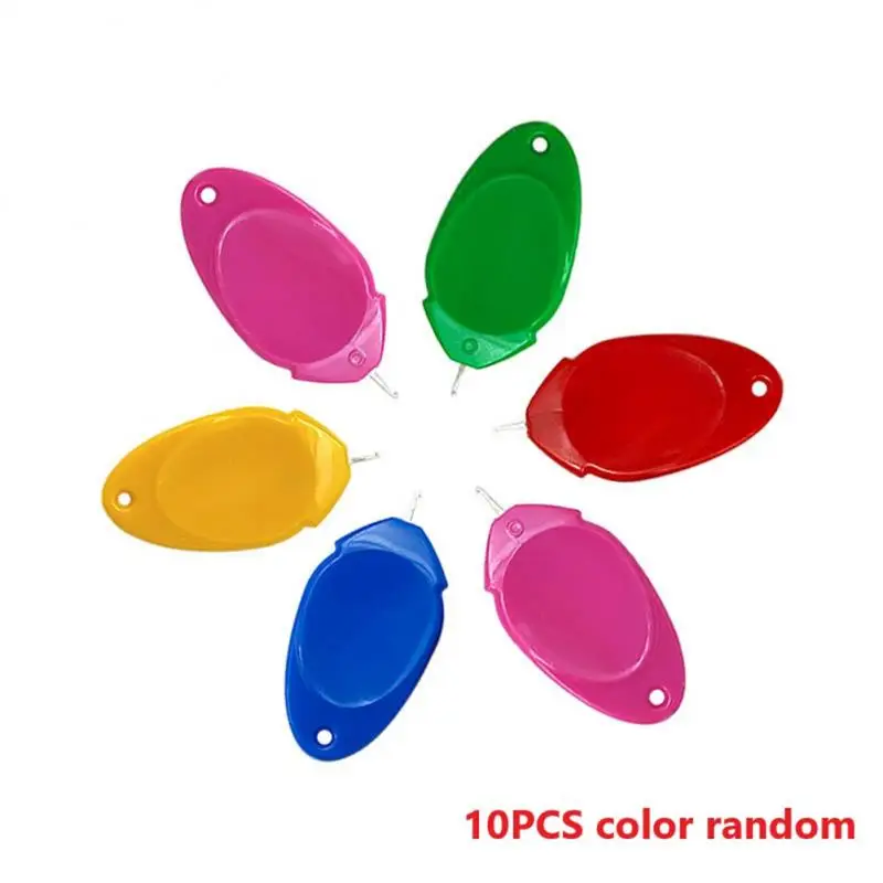 

10PCS Needle Threader Elderly Guide Needle Threader Stitch Insertion Tool Sewing Machine Sewing Thread Punch Accessory Tools